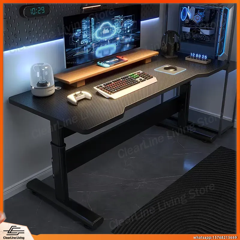 Esports Gaming Setup - Elektryczne biurko gamingowe z regulacją wysokości