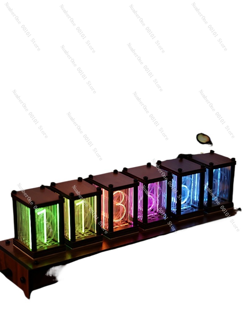 Esports Gaming Youtube - Zegar z lampą RGB, zegar na
