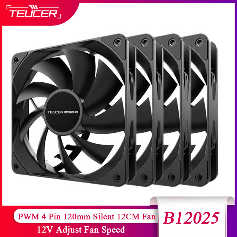 Esports Gaming Fan - TEUCER Wentylator do obudowy komputera PC