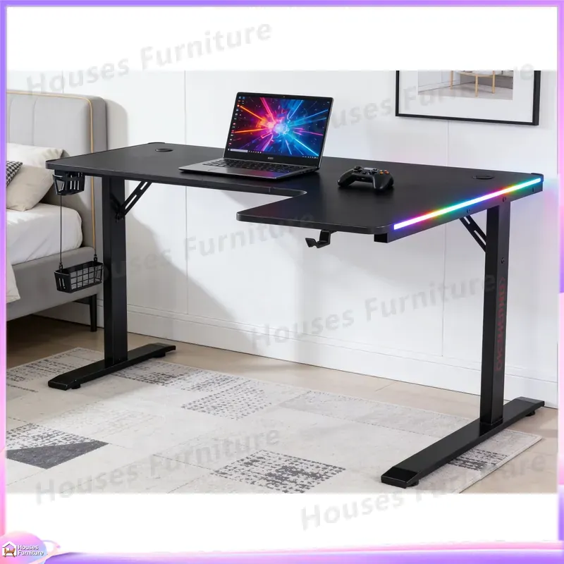Esports Gaming Setup - Duże biurko gamingowe 160 cm z
