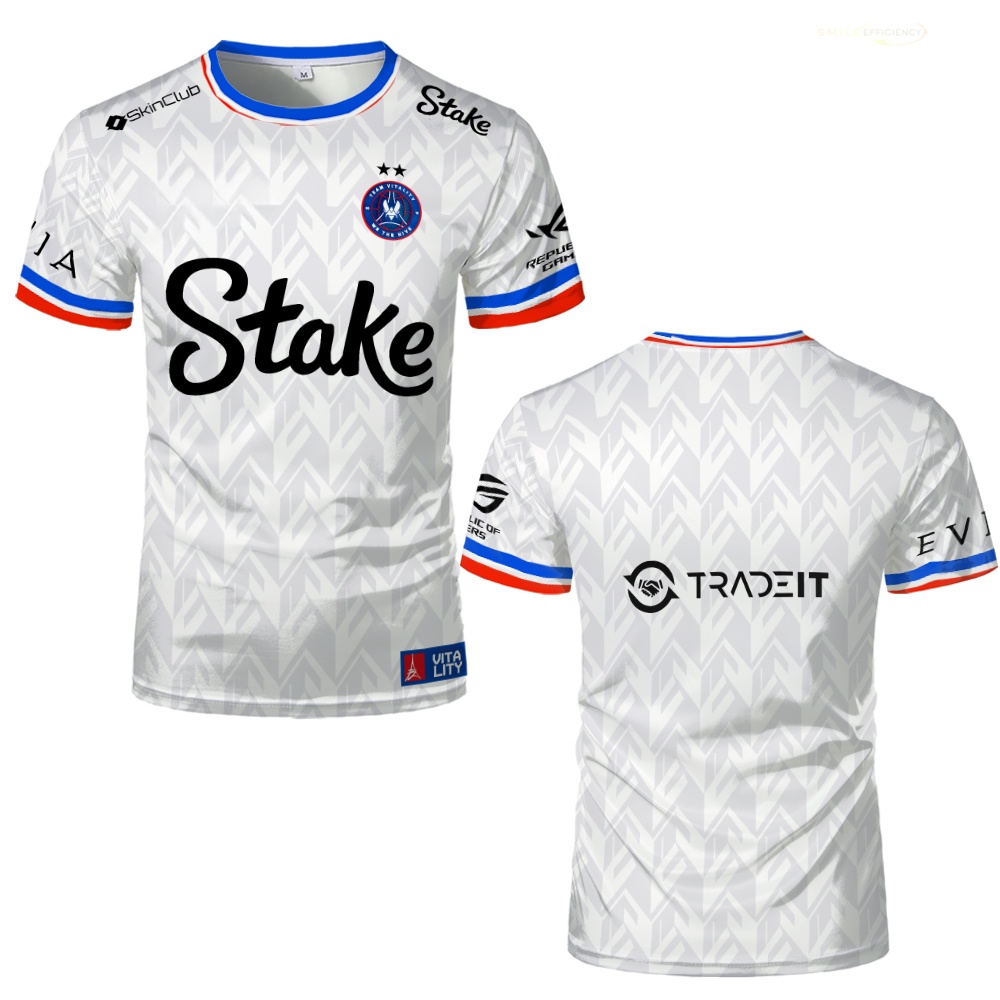 Esports Gaming Jersey - Koszulka Vitality Team 2025 CS2 Fashion
