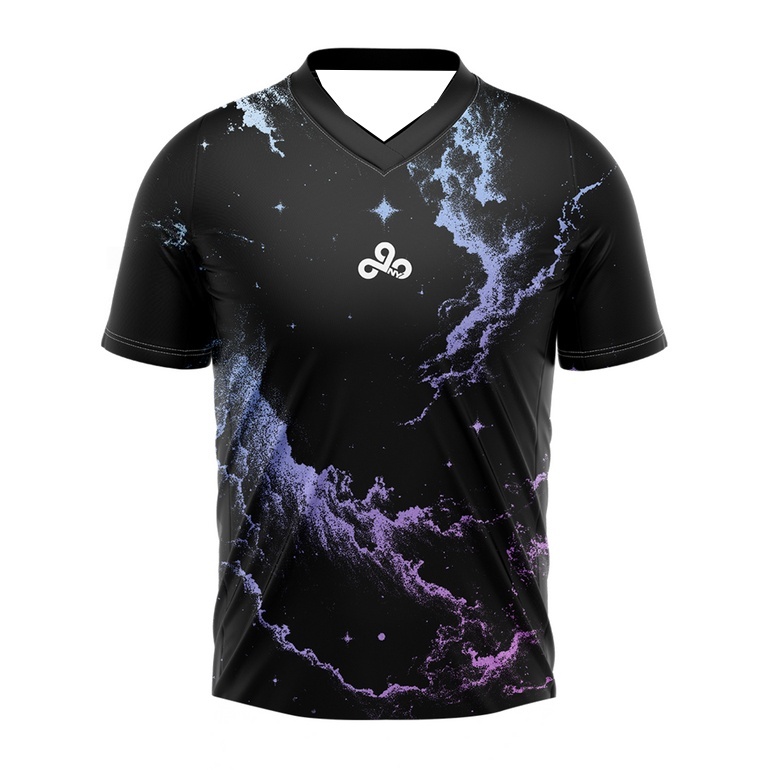 Esports Gaming Jersey - Koszulka Esportsowa New Cloud9 Galaxy Nebula