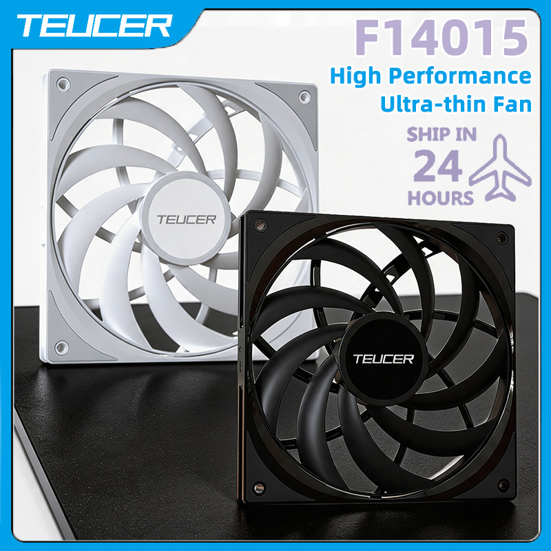 TEUCER F14015 SLIM 140mm PWM C – Esports Gaming Fan recenzja i cena