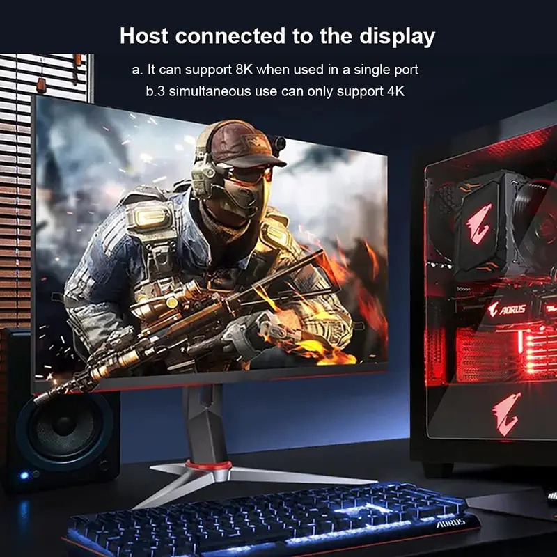 Rozdzielacz DisplayPort MST 1  – Esports Gaming Hub recenzja i cena