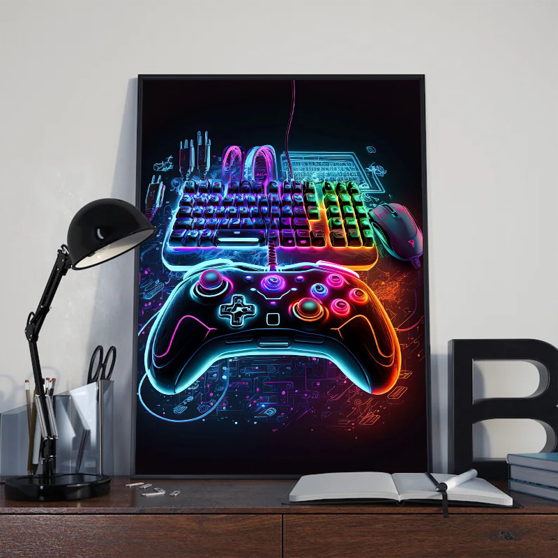 Nowoczesny neonowy pop-artowy  – Esports Gaming Youtube recenzja i cena