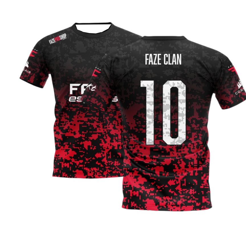 Nowa koszulka e-sportowa FaZe  – Esports Gaming Jersey recenzja i cena