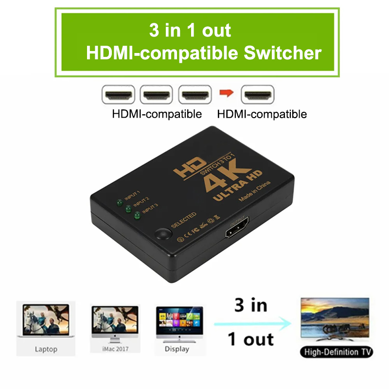 Przełącznik HDMI 3 w 1, kompat – Esports Gaming Hub recenzja i cena