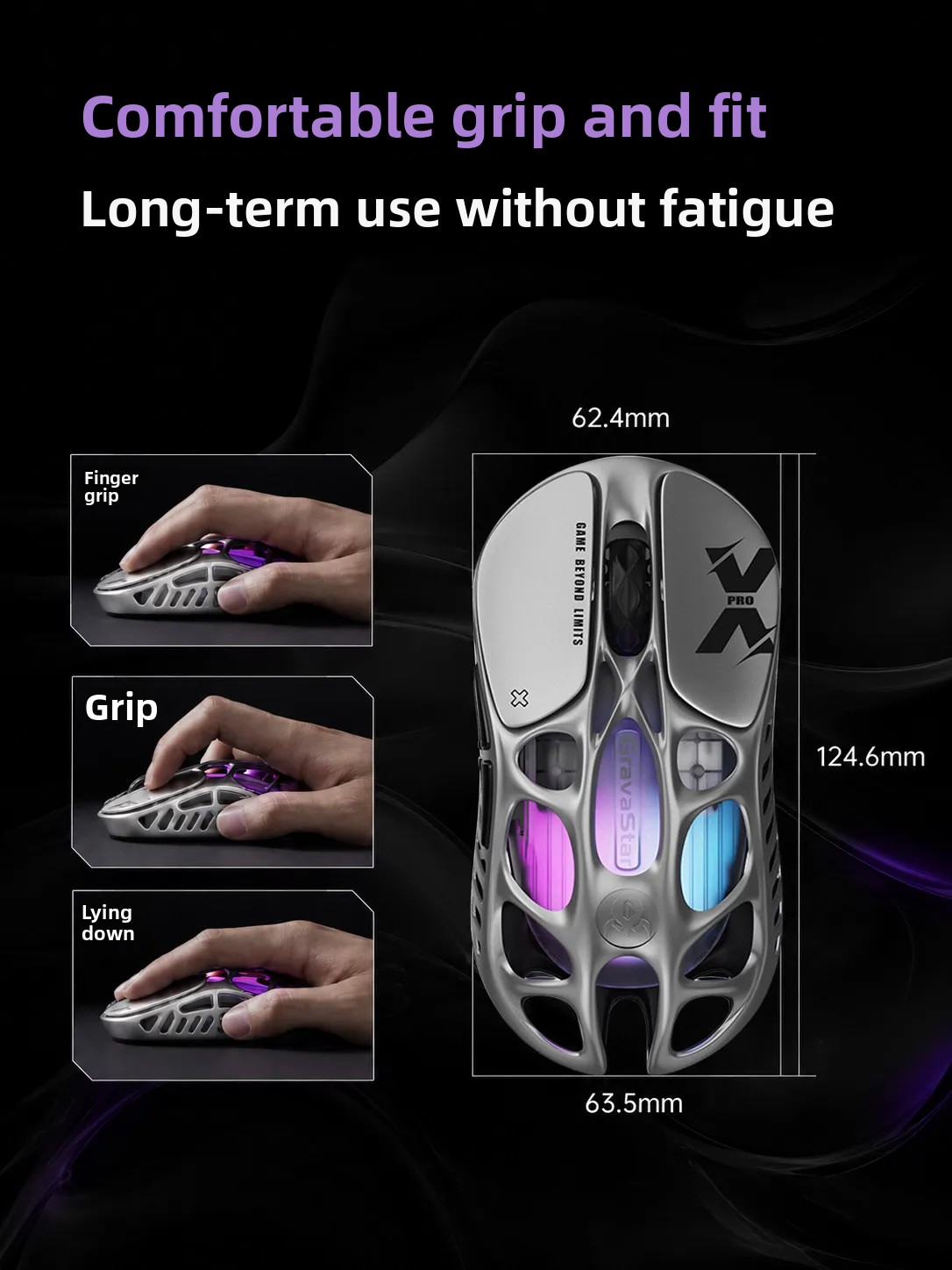 GravaStar X Pro Bezprzewodowa  – Gaming X Esports recenzja i cena