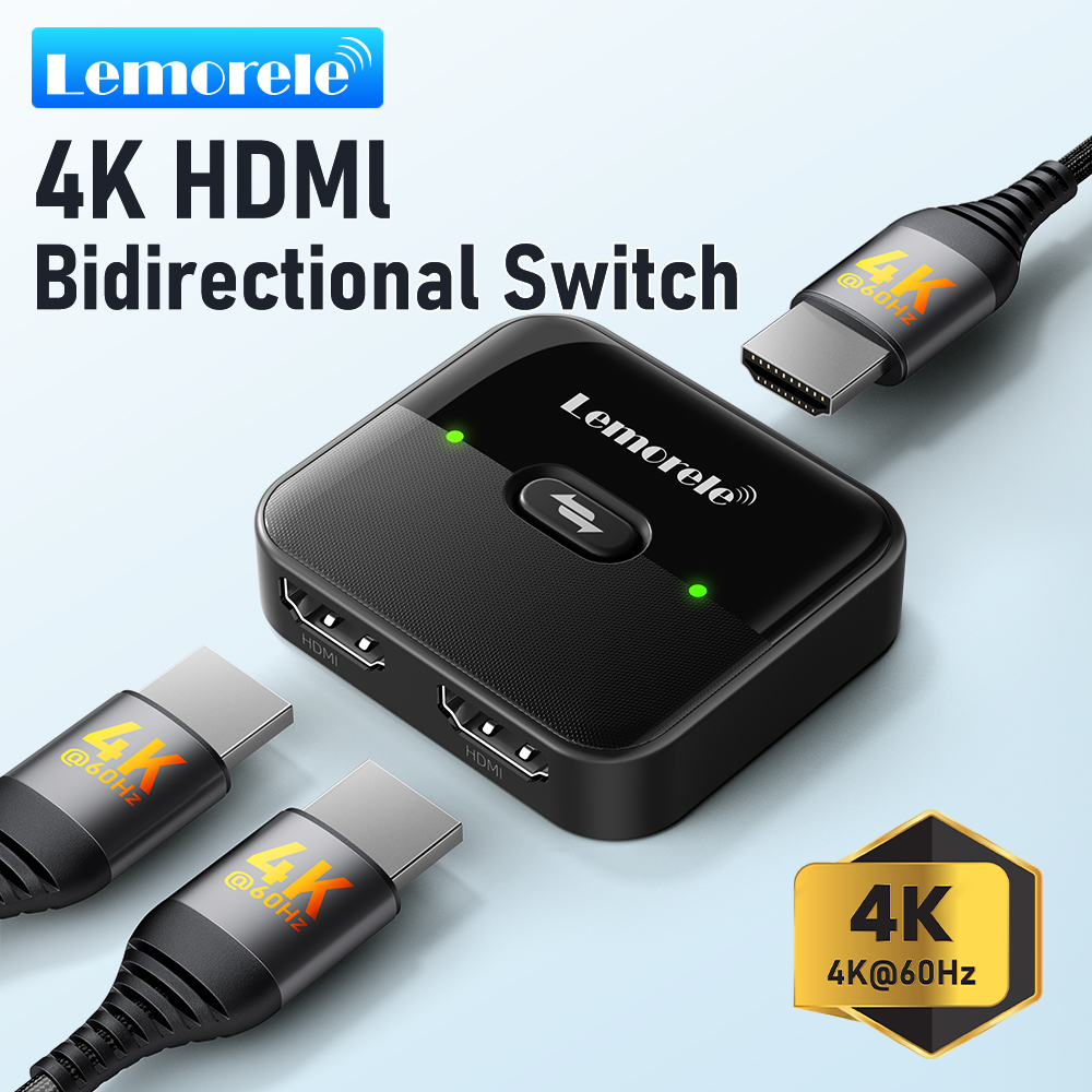 Lemorele Rozdzielacz HDMI 4K 2 – Esports Gaming Hub recenzja i cena
