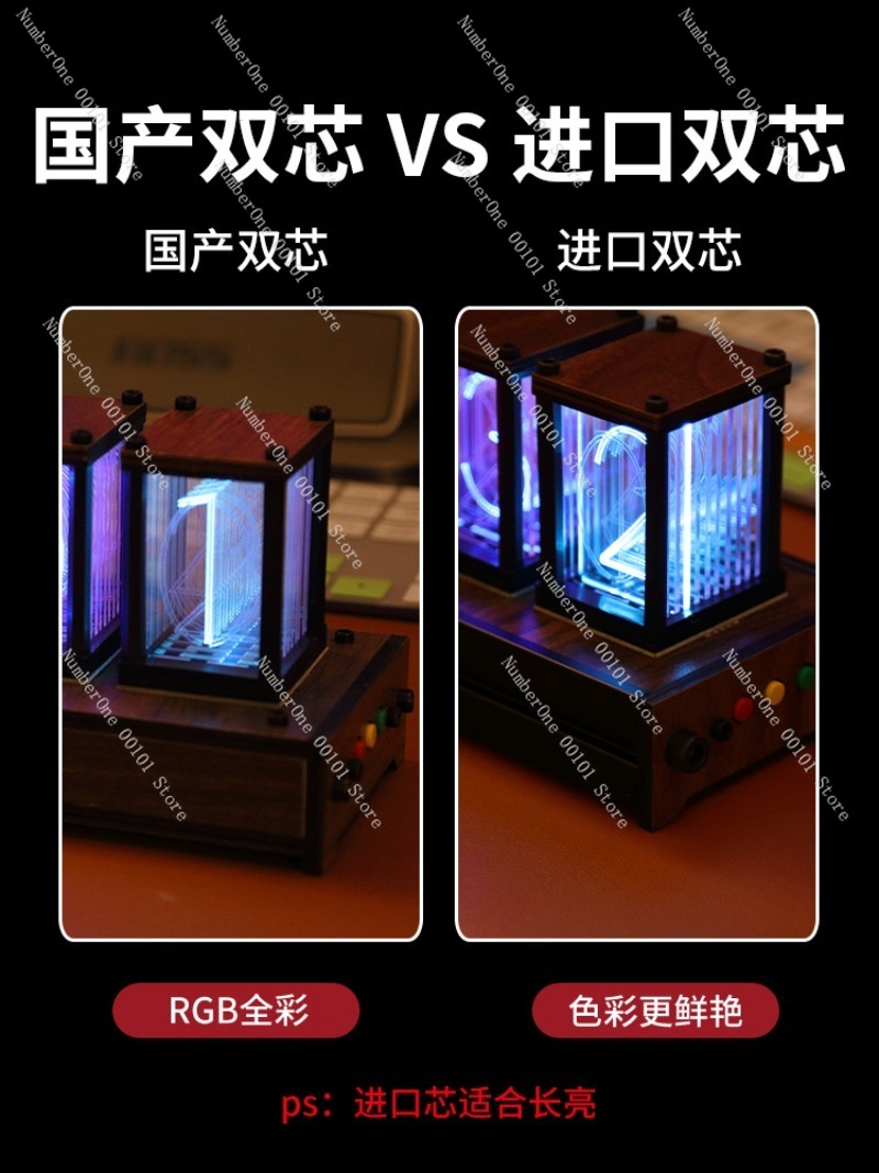 Zegar z lampą RGB, zegar na bi – Esports Gaming Youtube recenzja i cena