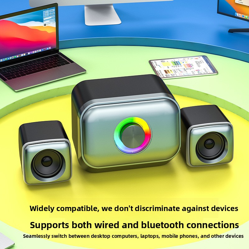Subwoofer gamingowy RGB, przew – Gaming Speaker 2.1 recenzja i cena