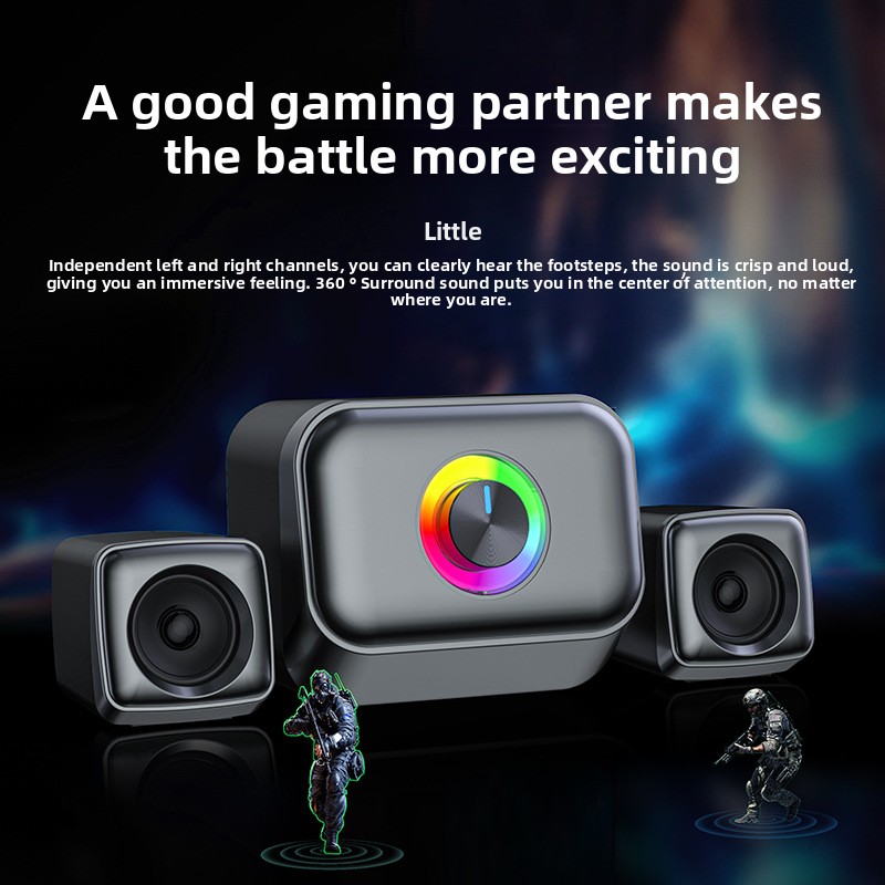 Subwoofer gamingowy RGB, przew – Gaming Speaker 2.1 recenzja i cena