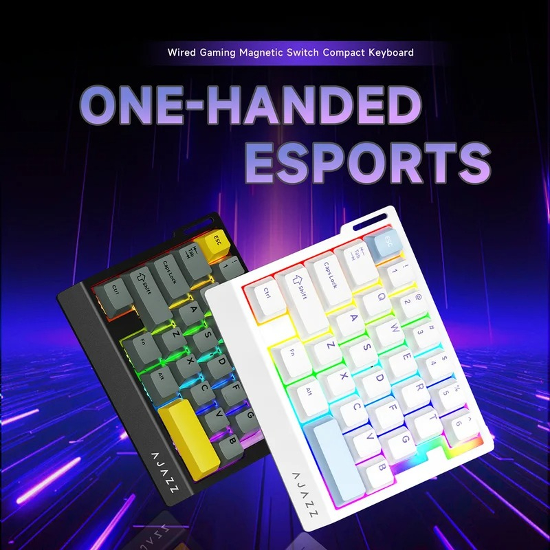 RGB Mini Jednoręczna Mechanicz – Esports Gaming Setup recenzja i cena