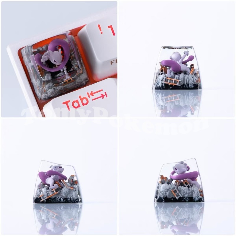 Pokemon Keycaps Mewtwo Umbreon – Keyboard Tenkeyless recenzja i cena