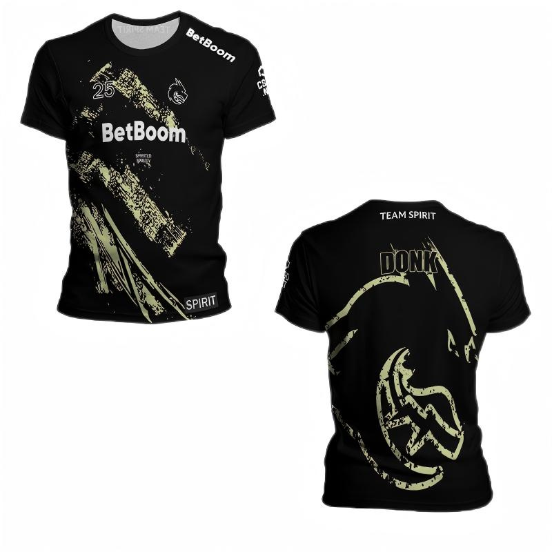 2025 New Team Spirit Jersey T- – Esports Gaming Jersey recenzja i cena