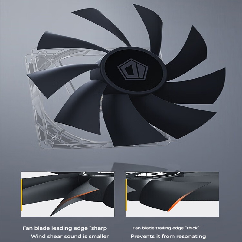 ID-COOLING XF-120-K 120mm 4Pin – Esports Gaming Fan recenzja i cena