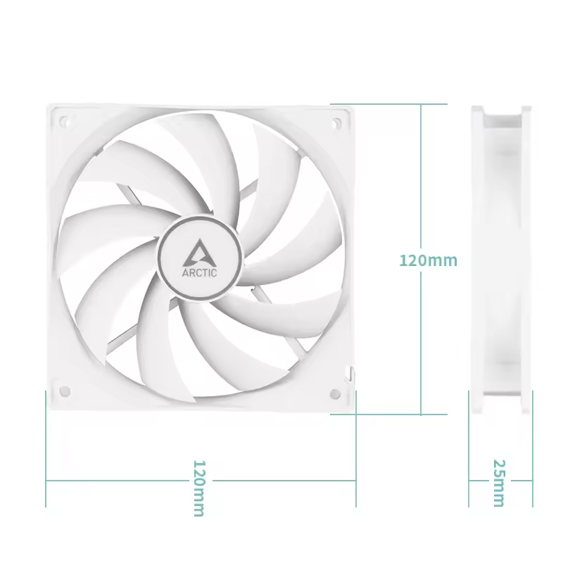 Wentylator ARCTIC F12 PWM PST  – Esports Gaming Fan recenzja i cena