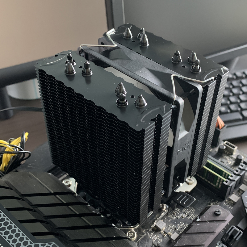 6 Heat Pipes CPU Air Cooler 4  – Esports Gaming Fan recenzja i cena
