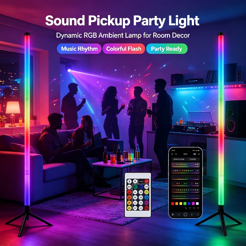 Lampa podłogowa narożna RGB 12 – Esports Gaming Setup recenzja i cena
