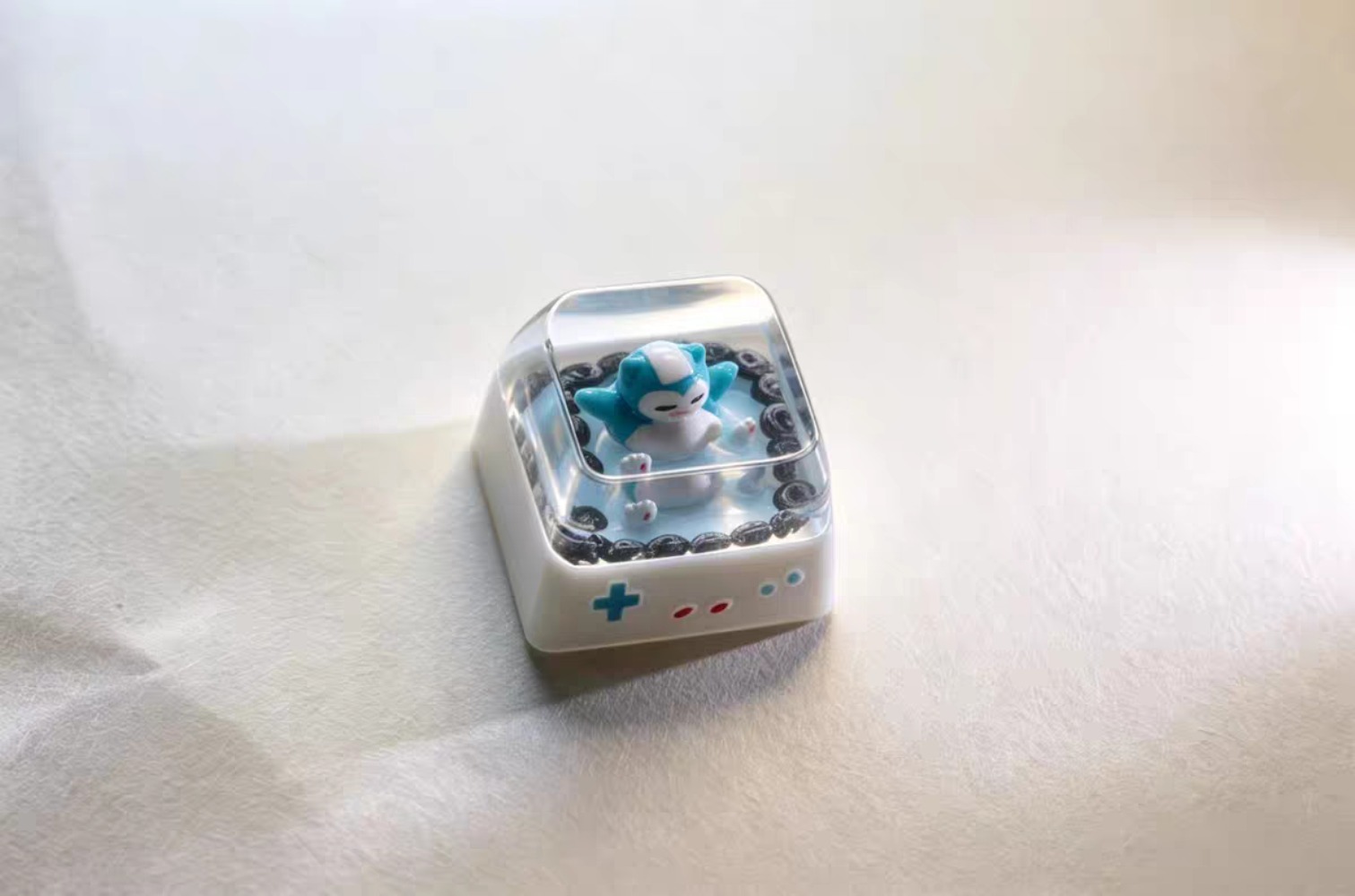 Pokémon Snorlax Keycap z żywic – Keyboard Tenkeyless recenzja i cena