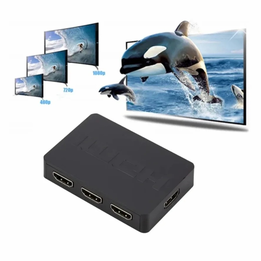 Przełącznik HDMI z 3 portami,  – Esports Gaming Hub recenzja i cena