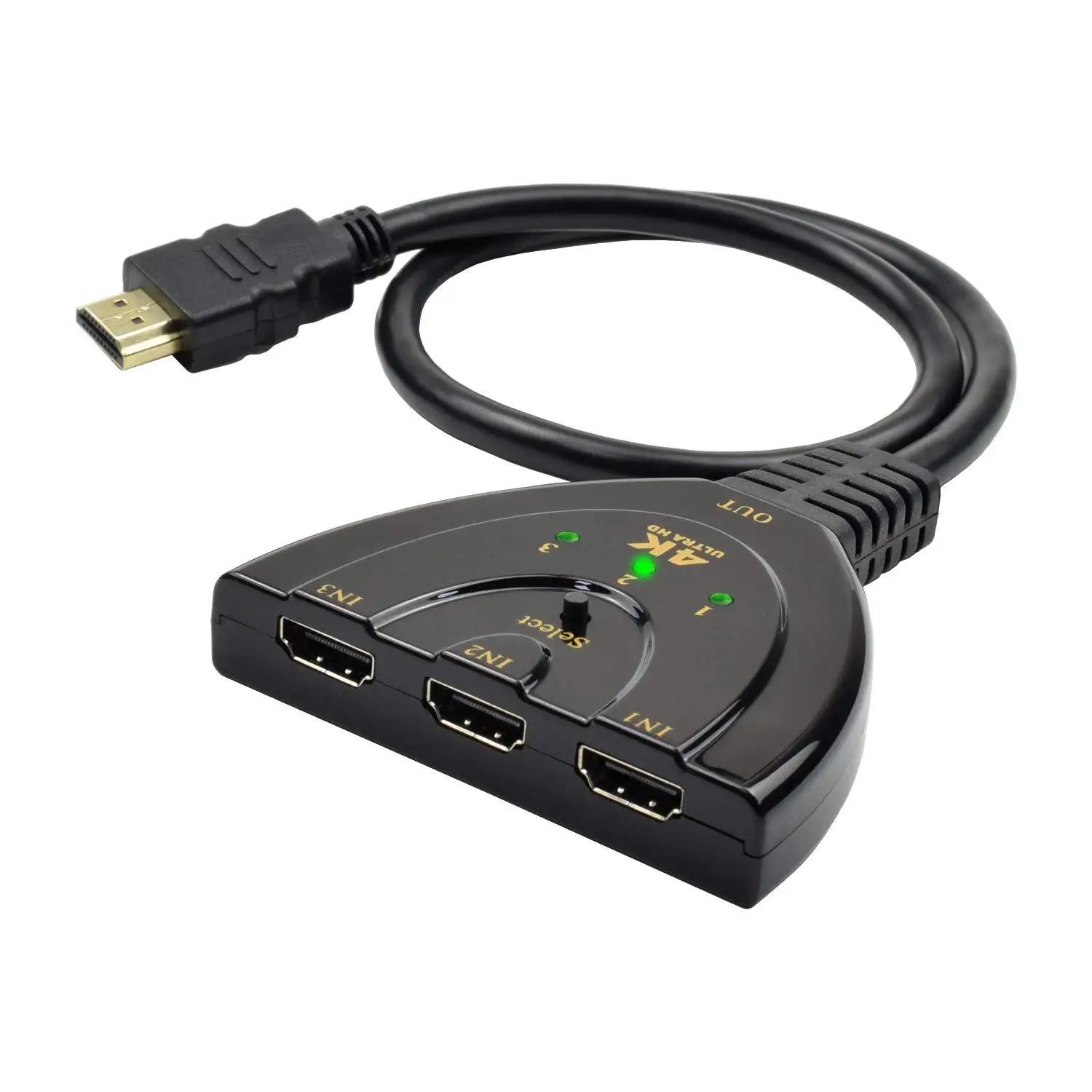 Przełącznik HDMI 4K*2K 3D Mini – Esports Gaming Hub recenzja i cena